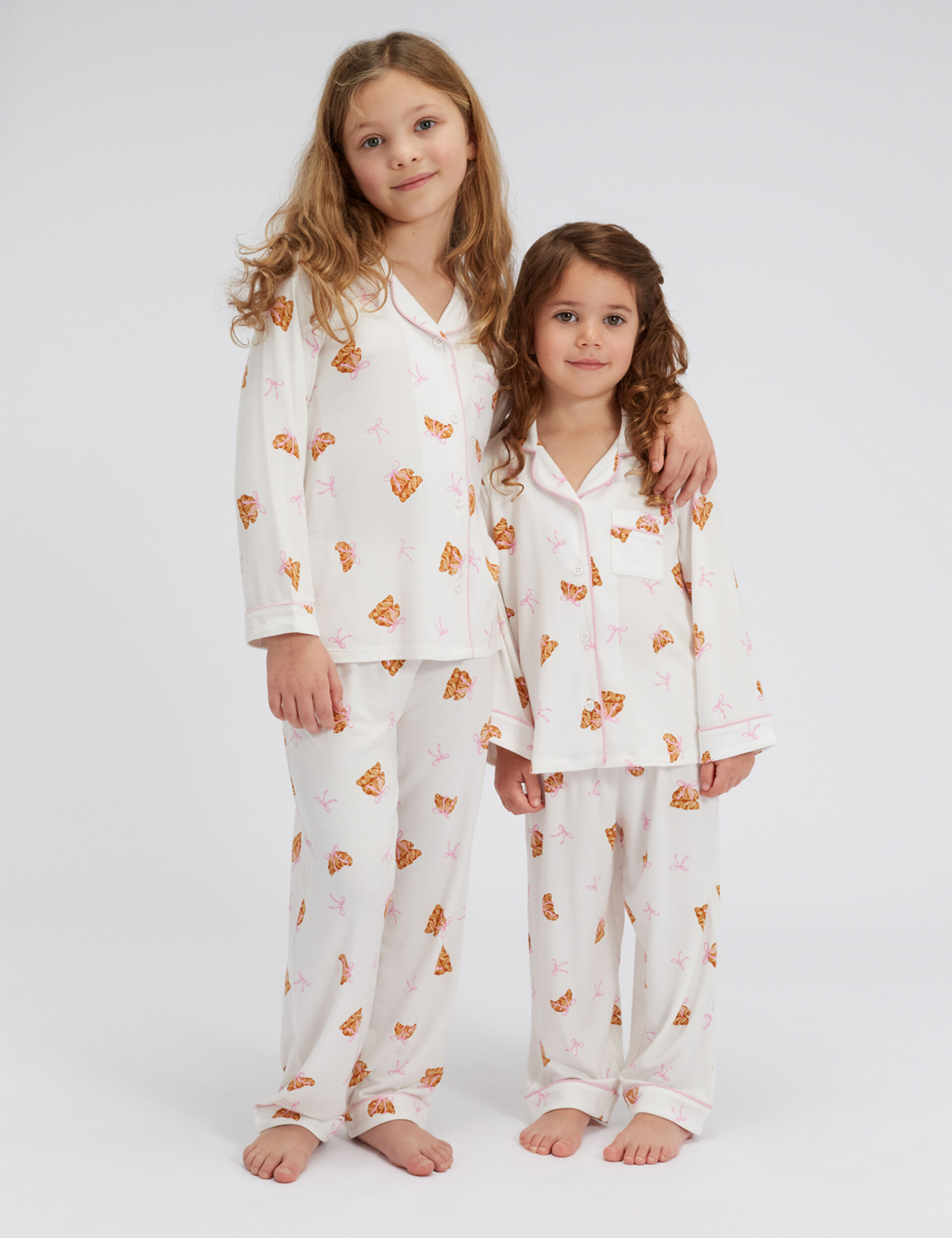 Kids' croissant modal pyjama set | Boux Avenue USA